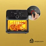 نمایش پخت ترد سیب‌زمینی در سرخ‌کن تفال EY855
