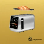 گرم کردن کروسان روی استند توستر دیجیتال Nutricook NCTS201