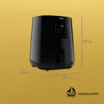 ابعاد سرخکن بدون روغن فیلیپس HD9270 و راهنمای اندازه