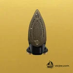 نمای کفی Durilium اتو بخار تفال FV8062 با جزئیات منافذ خروج بخار