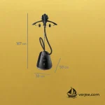 ابعاد بخارگر ایستاده تفال IT2461 - ارتفاع، عرض، عمق