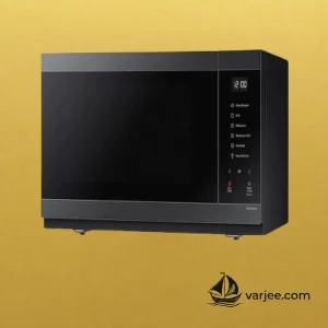 نمای اصلی مایکروویو سامسونگ MG40DG5525 مشکی با پنل کنترل لمسی