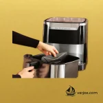 نحوه نصب جداکننده محفظه در سرخکن تفال EY801D